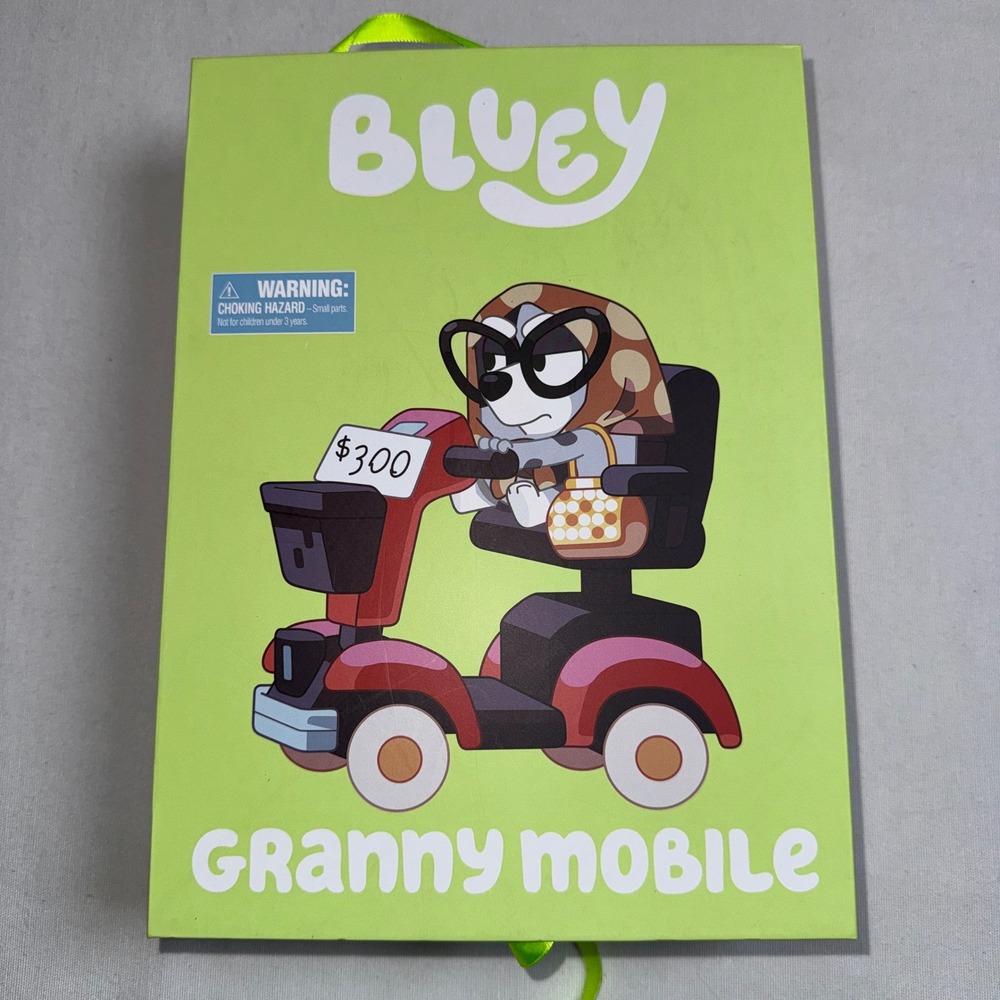 Bluey Granny Mobile Wooden Role Play Accessory Set Moose Toys 8th Wonder